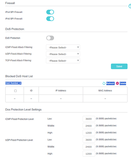 Router Firewall